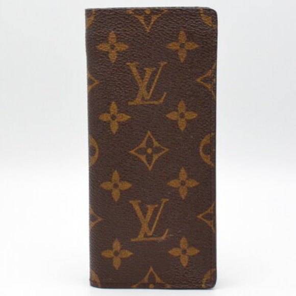 Louis Vuitton Lunette Monogram Brown Eyeglass Case - Picture 1 of 5